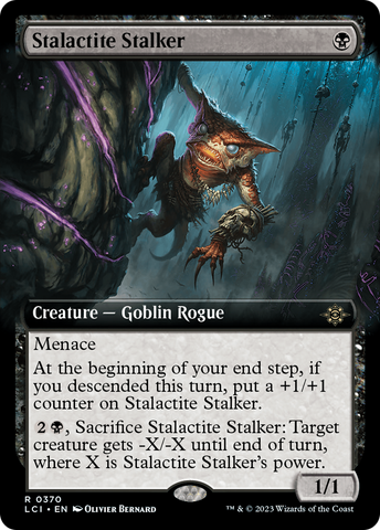 {@R} Stalactite Stalker (Extended Art) [The Lost Caverns of Ixalan][LCI 370]