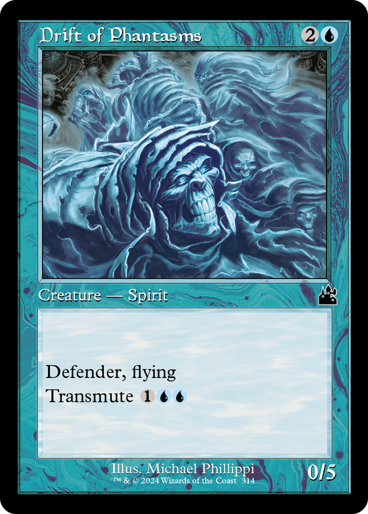 {C} Drift of Phantasms (Retro Frame) [Ravnica Remastered][RVR 314]