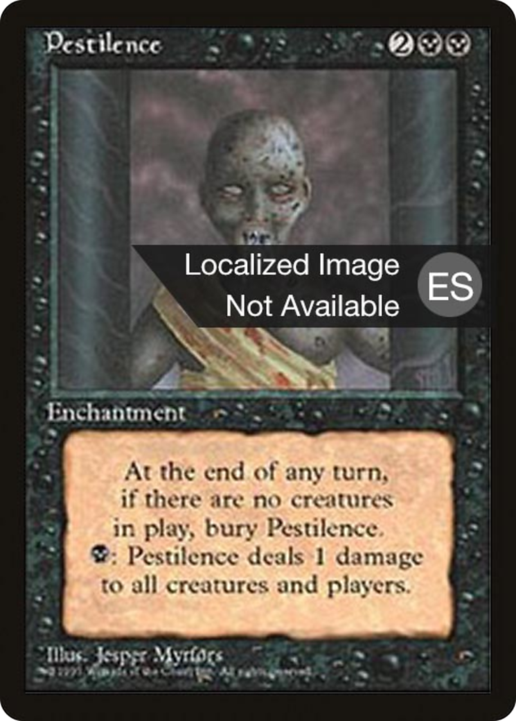 {F} Pestilence [Fourth Edition (Foreign Black Border)][FBB 4ED 152]