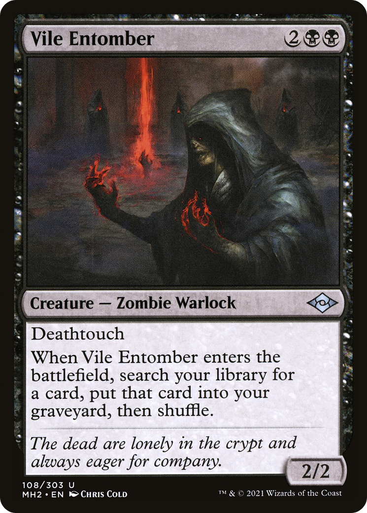 {C} Vile Entomber (Foil) [Modern Horizons 2] [MH2 108]