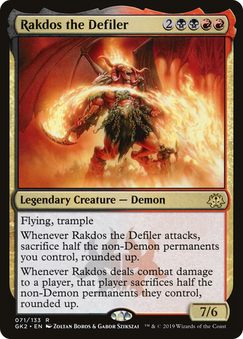{R} Rakdos the Defiler [Ravnica Allegiance Guild Kit][GK2 071]