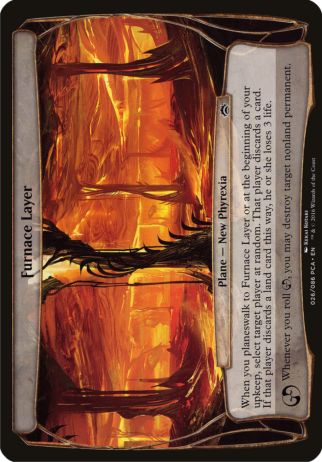 {O} Furnace Layer (Planes) [Planechase Anthology Planes][OVR PCA 026]