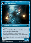 {C} Overwhelmed Archivist // Archive Haunt [Innistrad: Midnight Hunt][MID 068]