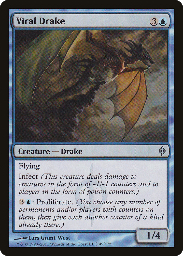 {C} Viral Drake [New Phyrexia][NPH 049] - Misty Mountain Games