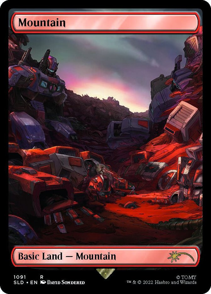 {B}[SLD 1091] Mountain (1091) [Secret Lair Drop Series]