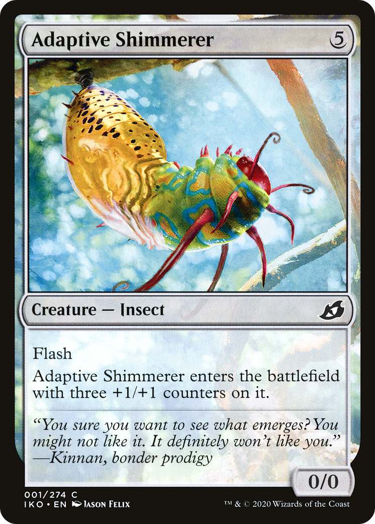 {C} Adaptive Shimmerer [Ikoria: Lair of Behemoths][IKO 001]