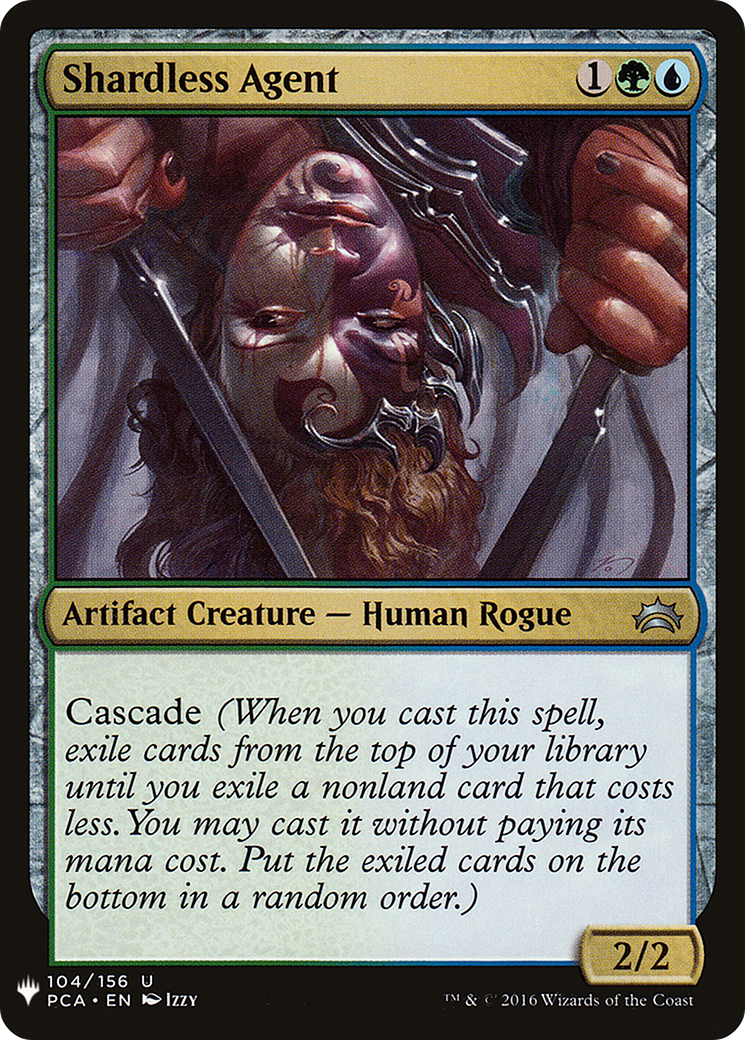 {C} Shardless Agent [Mystery Booster][LS PCA 104]