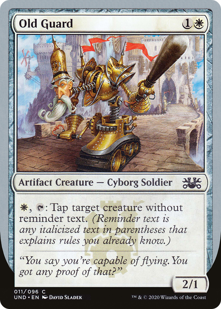 {C} Old Guard [Unsanctioned][UND 011]