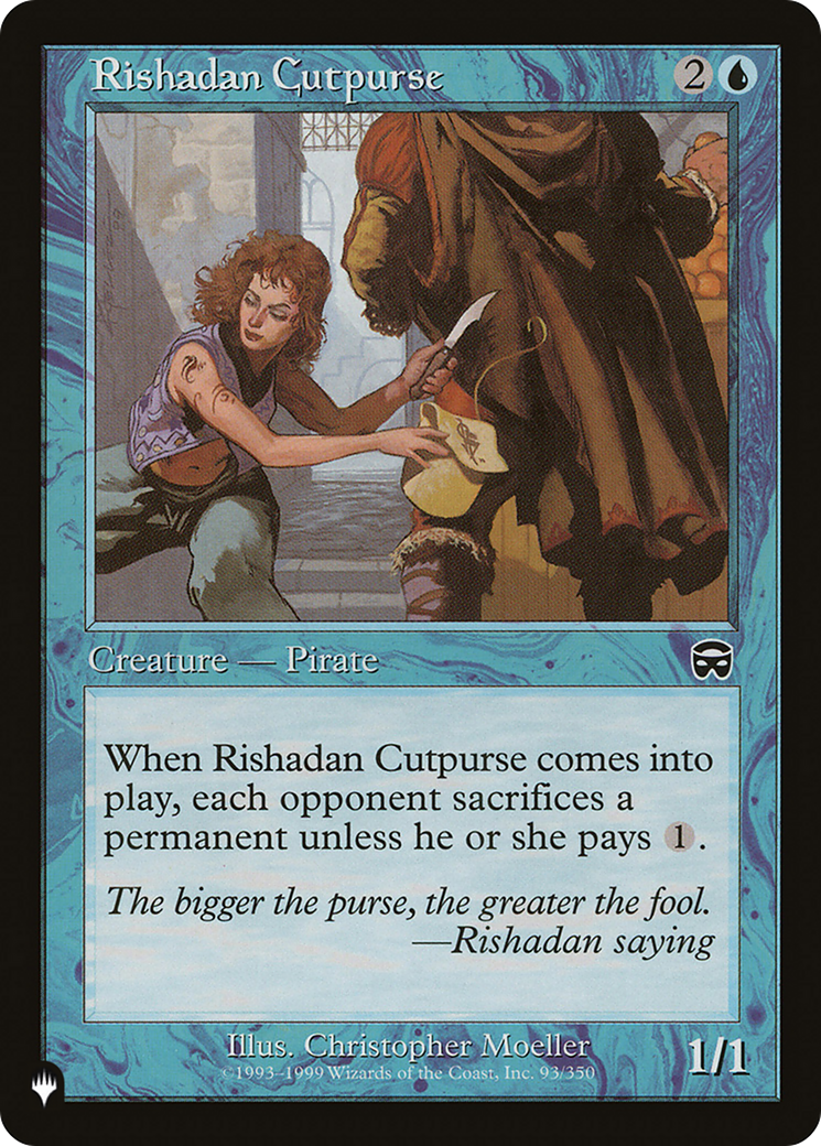 Rishadan Cutpurse [LIST 93/350]