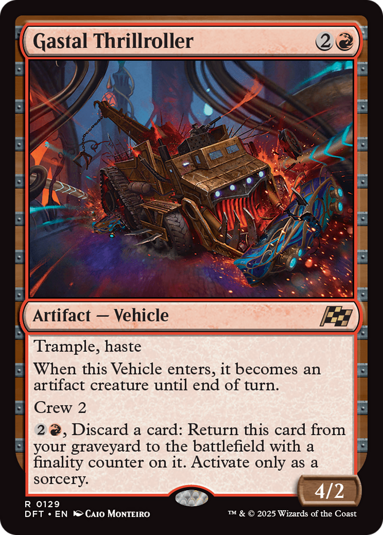 {@R} Gastal Thrillroller [Aetherdrift][DFT 129]