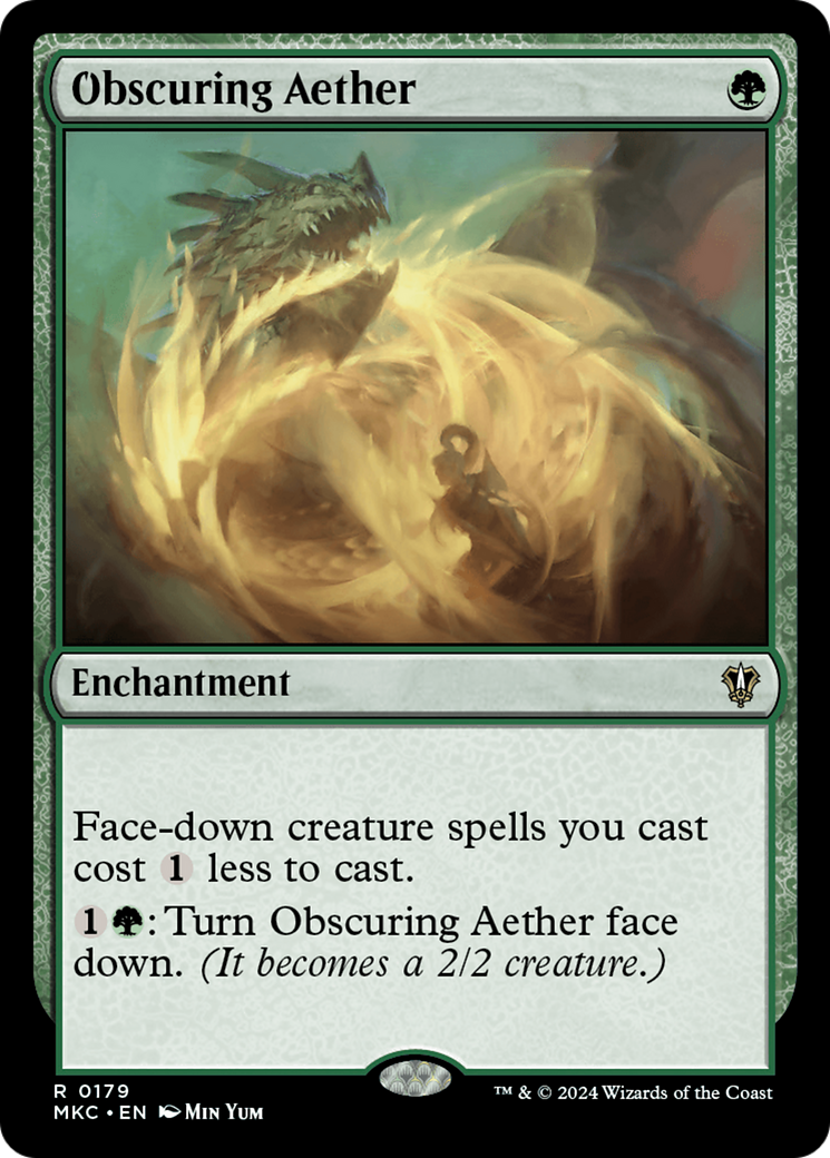{R} Obscuring Aether [Murders at Karlov Manor Commander][MKC 179]
