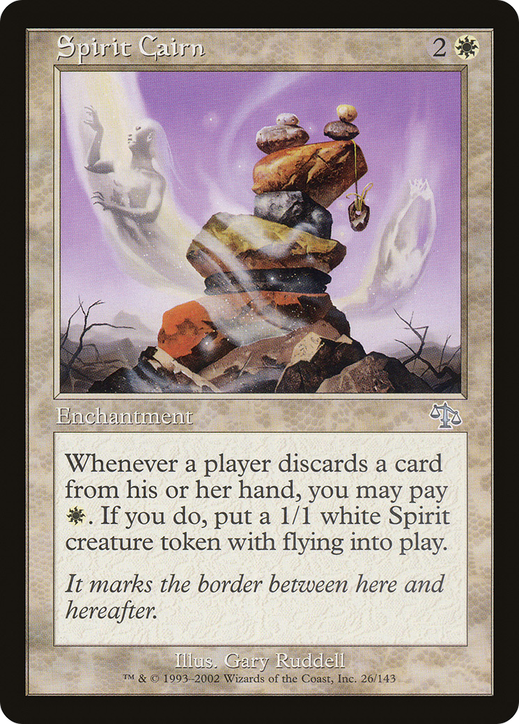 {C} Spirit Cairn [Judgment][JUD 026]
