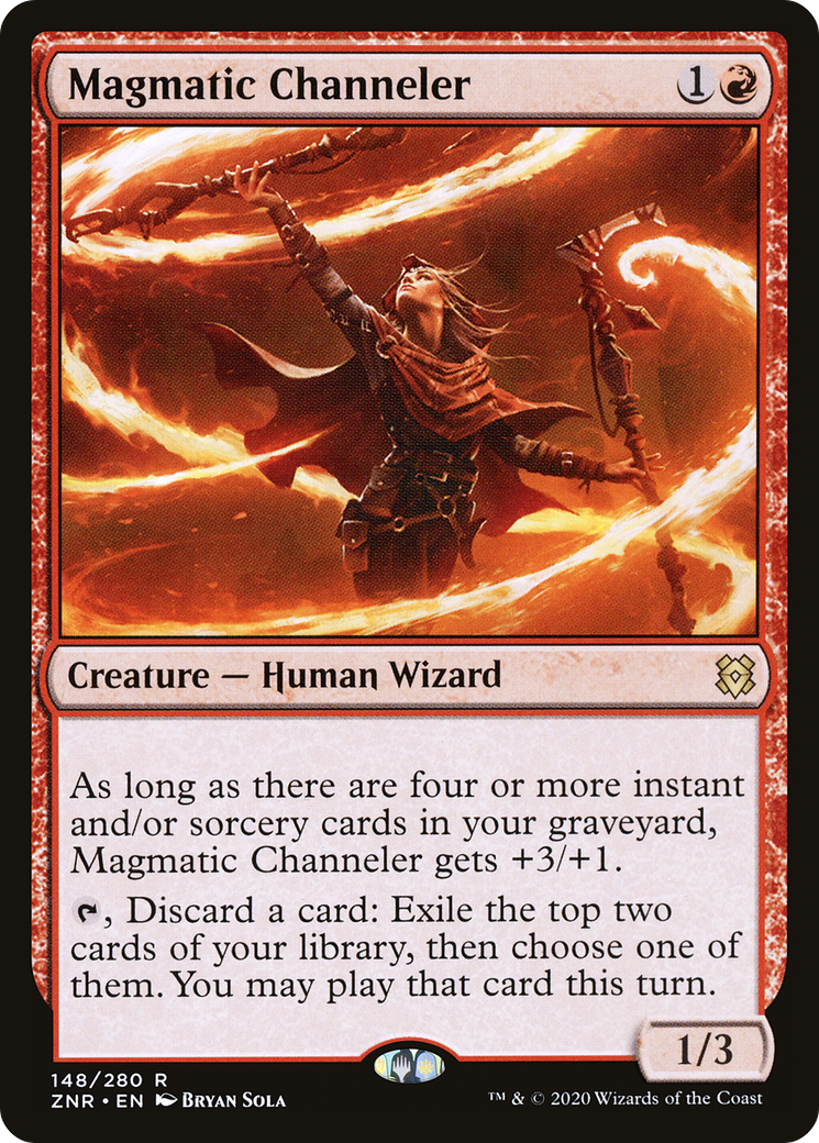 {R} Magmatic Channeler [Zendikar Rising][ZNR 148]