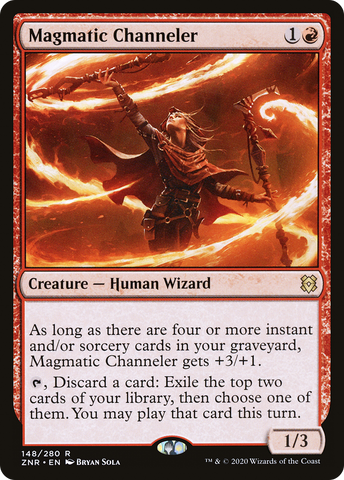 {R} Magmatic Channeler [Zendikar Rising][ZNR 148]