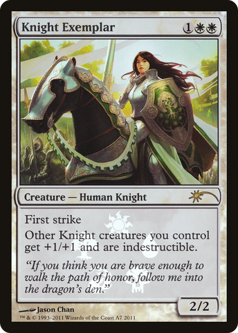 {R} Knight Exemplar [Resale Promos][PA RES A7]