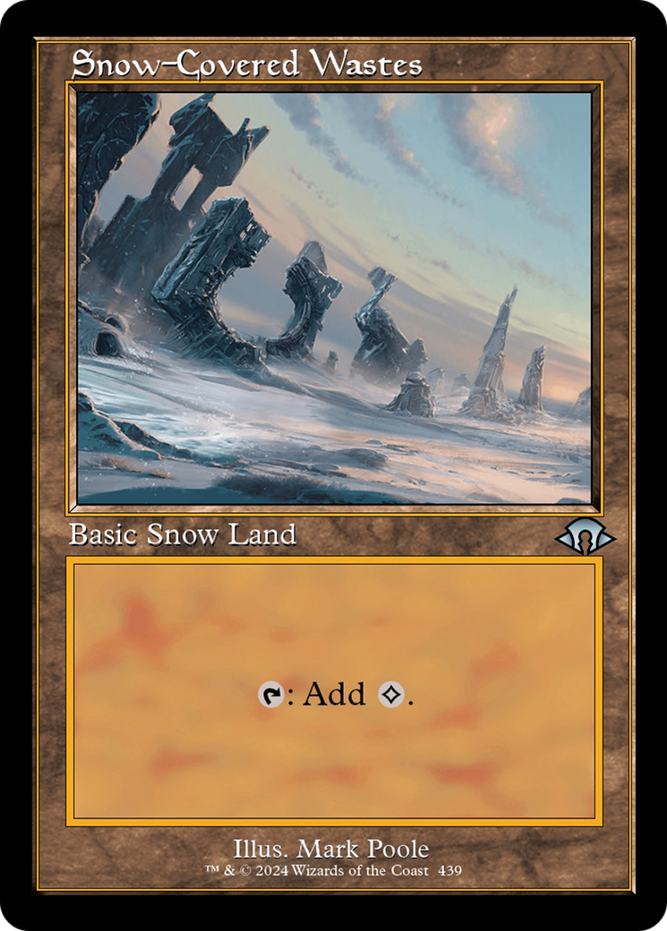 {C} Snow-Covered Wastes (Retro) [Modern Horizons 3][MH3 439]
