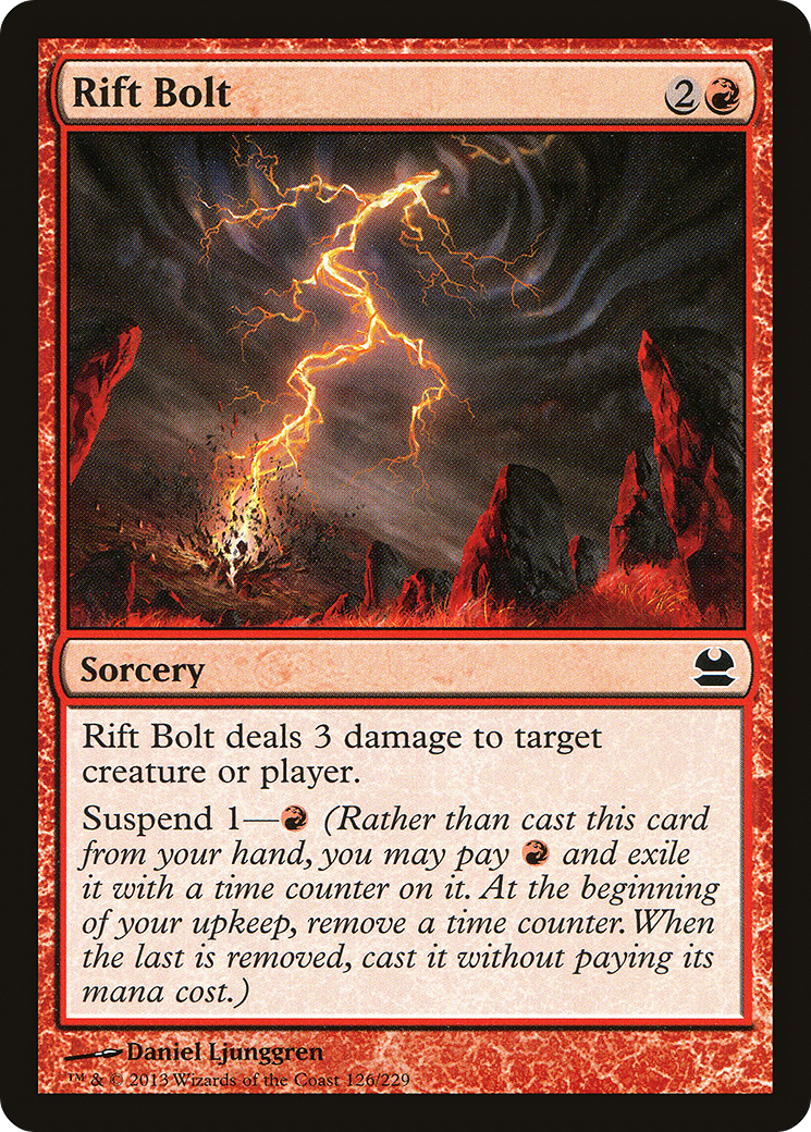 {C} Rift Bolt [Modern Masters][MMA 126]