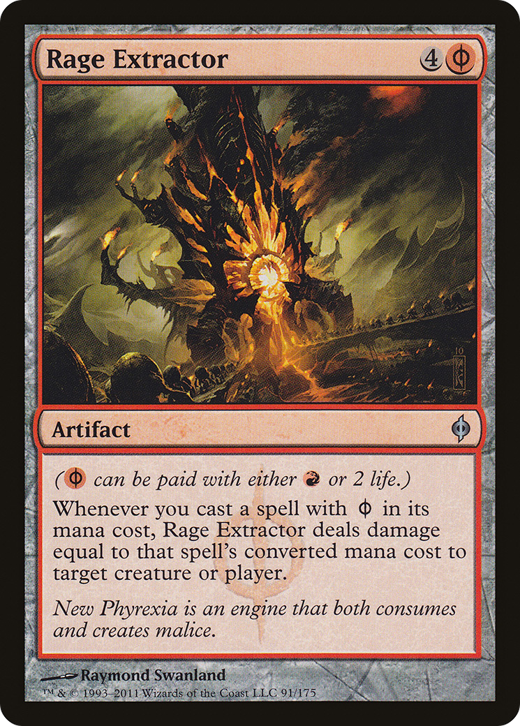 {C} Rage Extractor [New Phyrexia][NPH 091]