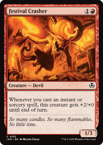{C} Festival Crasher [Innistrad Remastered][INR 153]