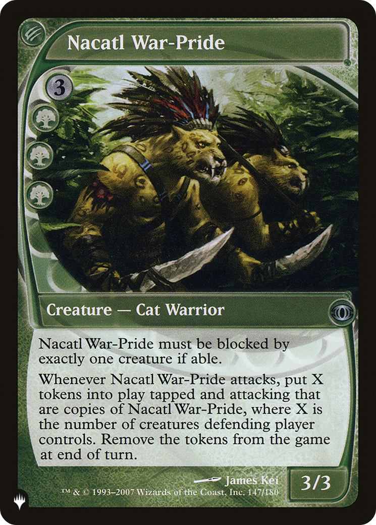 {C} Nacatl War-Pride [LIST FUT-147]
