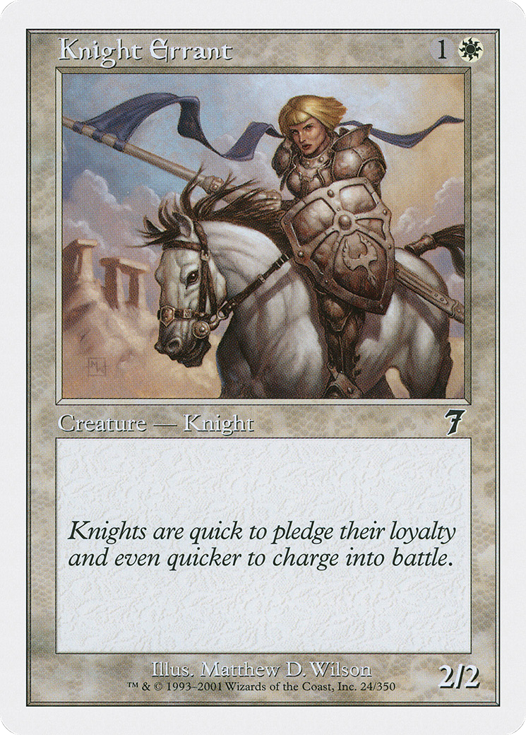 {C} Knight Errant [Seventh Edition][7ED 024]
