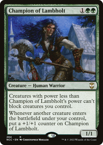 {R} Champion of Lambholt [Streets of New Capenna Commander][NCC 284]