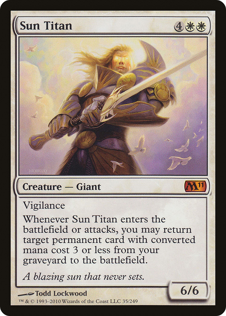 {R} Sun Titan [Magic 2011][M11 035] - Misty Mountain Games