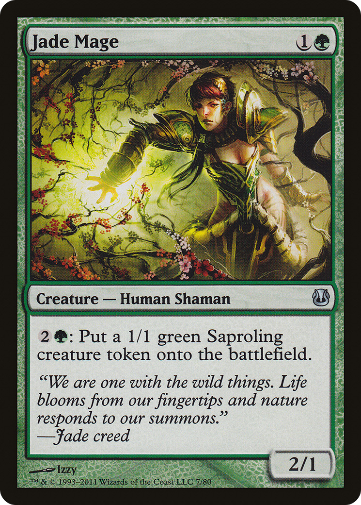 {C} Jade Mage [Duel Decks: Ajani vs. Nicol Bolas][DDH 007]