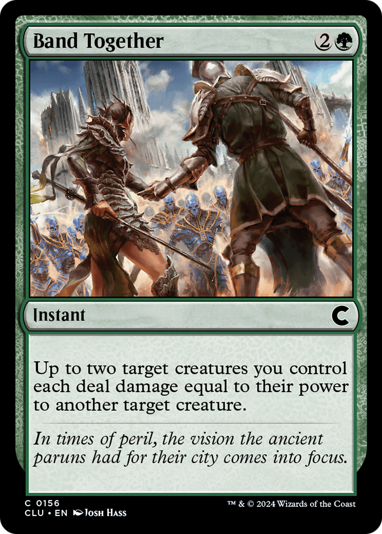 {C} Band Together [Ravnica: Clue Edition][CLU 156]