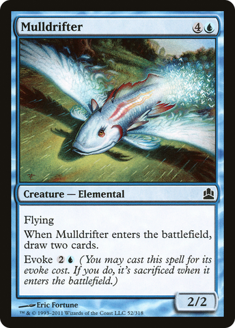 {C} Mulldrifter [Commander 2011][CMD 052]