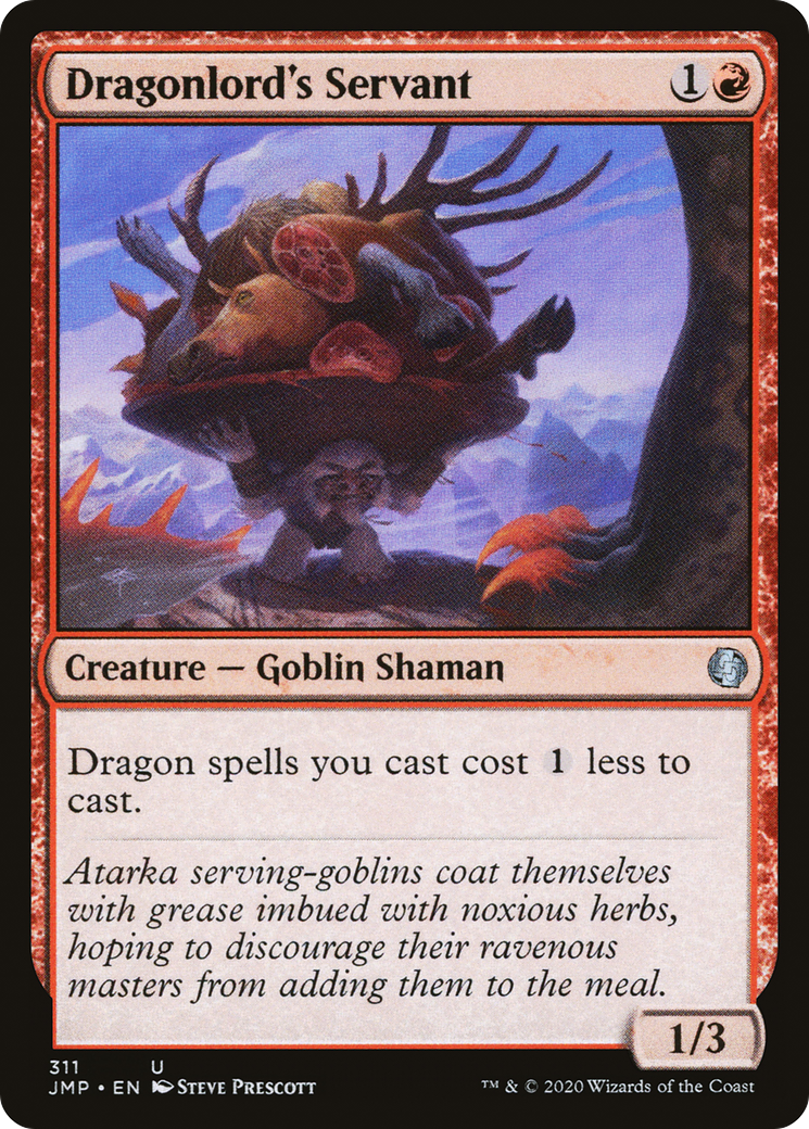 {C} Dragonlord's Servant [Jumpstart][JMP 311]