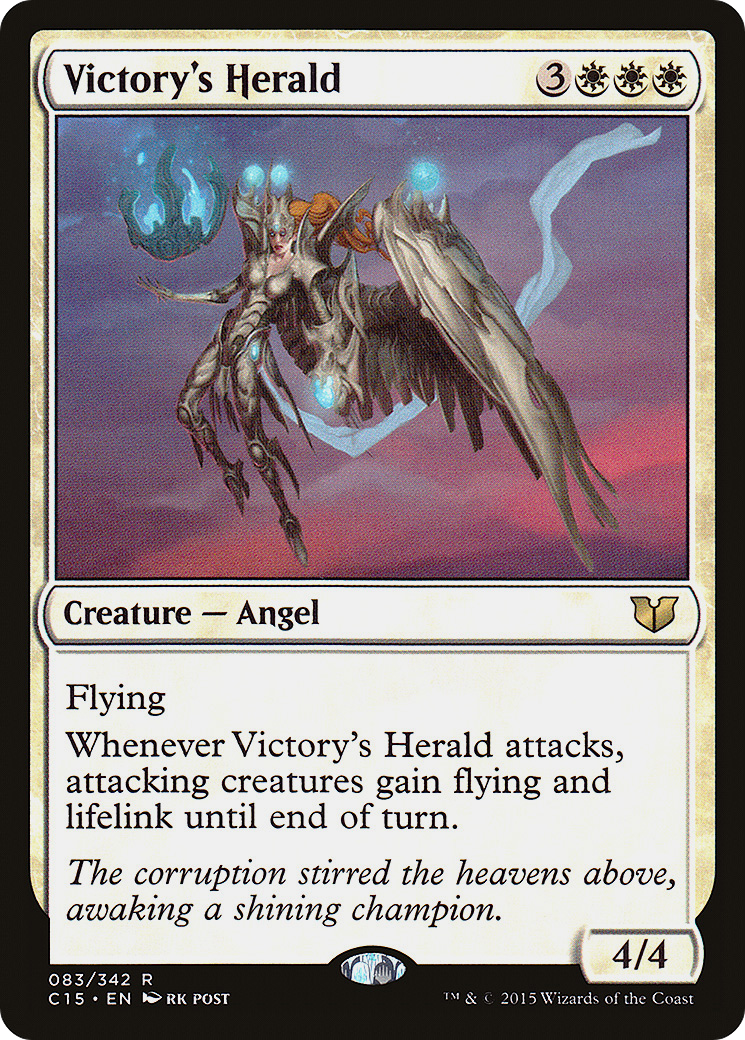 {R} Victory's Herald [Commander 2015][C15 083]