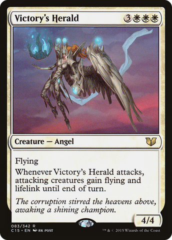 {R} Victory's Herald [Commander 2015][C15 083]