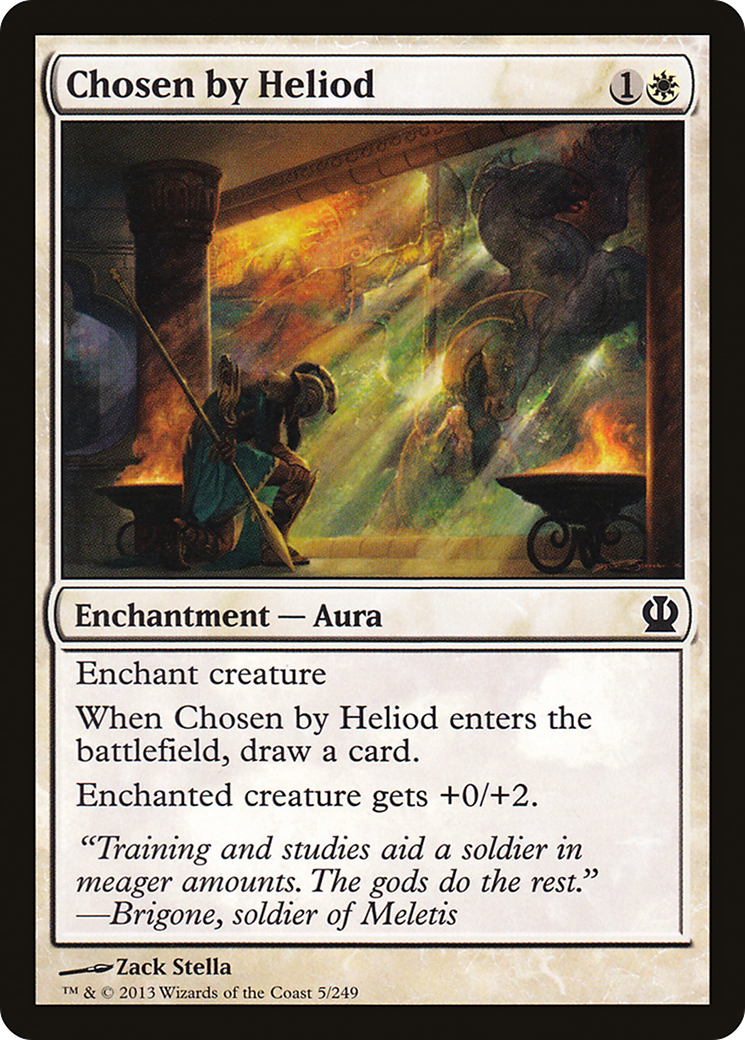 {C} Chosen by Heliod [Theros][THS 005]
