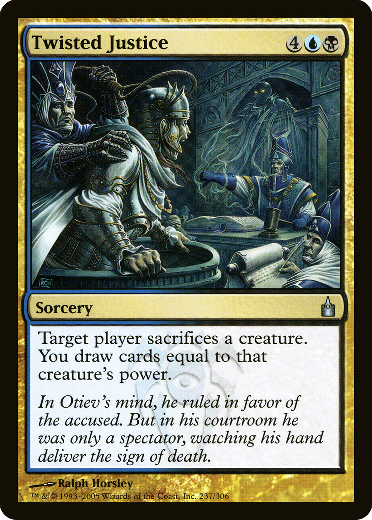 {C} Twisted Justice [Ravnica: City of Guilds][RAV 237]