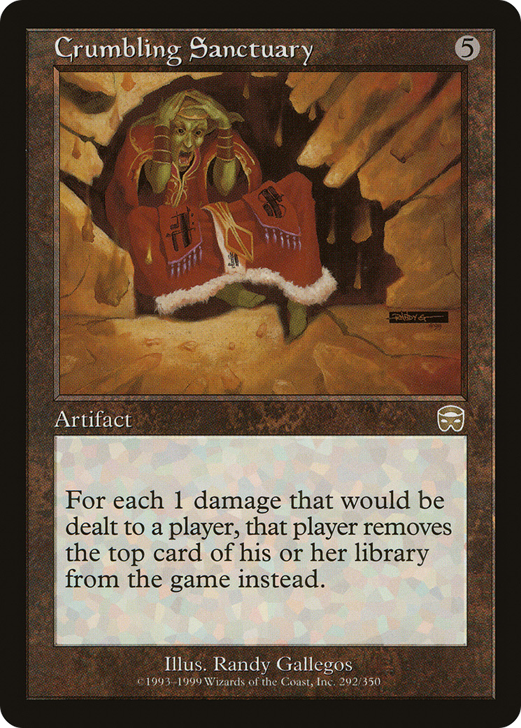 {R} Crumbling Sanctuary [Mercadian Masques][MMQ 292] - Misty Mountain Games
