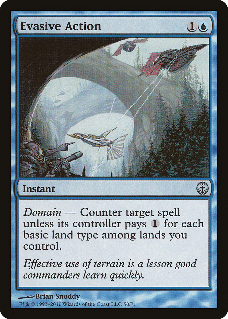 {C} Evasive Action [Duel Decks: Phyrexia vs. the Coalition][DDE 050]
