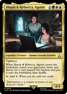 {R} Shaun & Rebecca, Agents [Assassin's Creed][ACR 064]