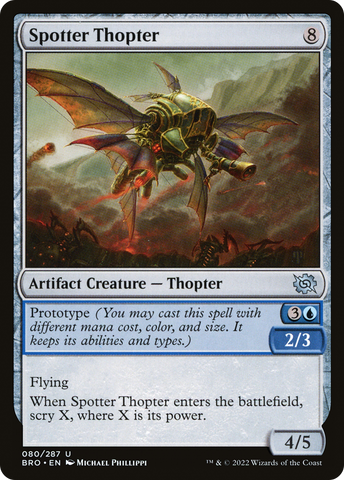 {C} Spotter Thopter [The Brothers' War][BRO 080]