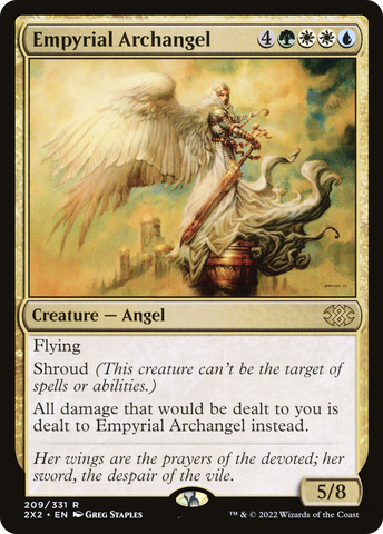 {R} Empyrial Archangel [Double Masters 2022][2X2 209]