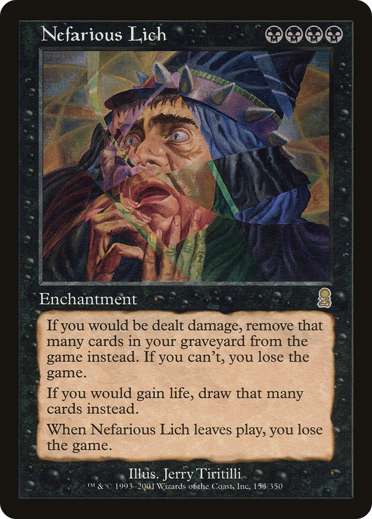 {R} Nefarious Lich [Odyssey][ODY 153]