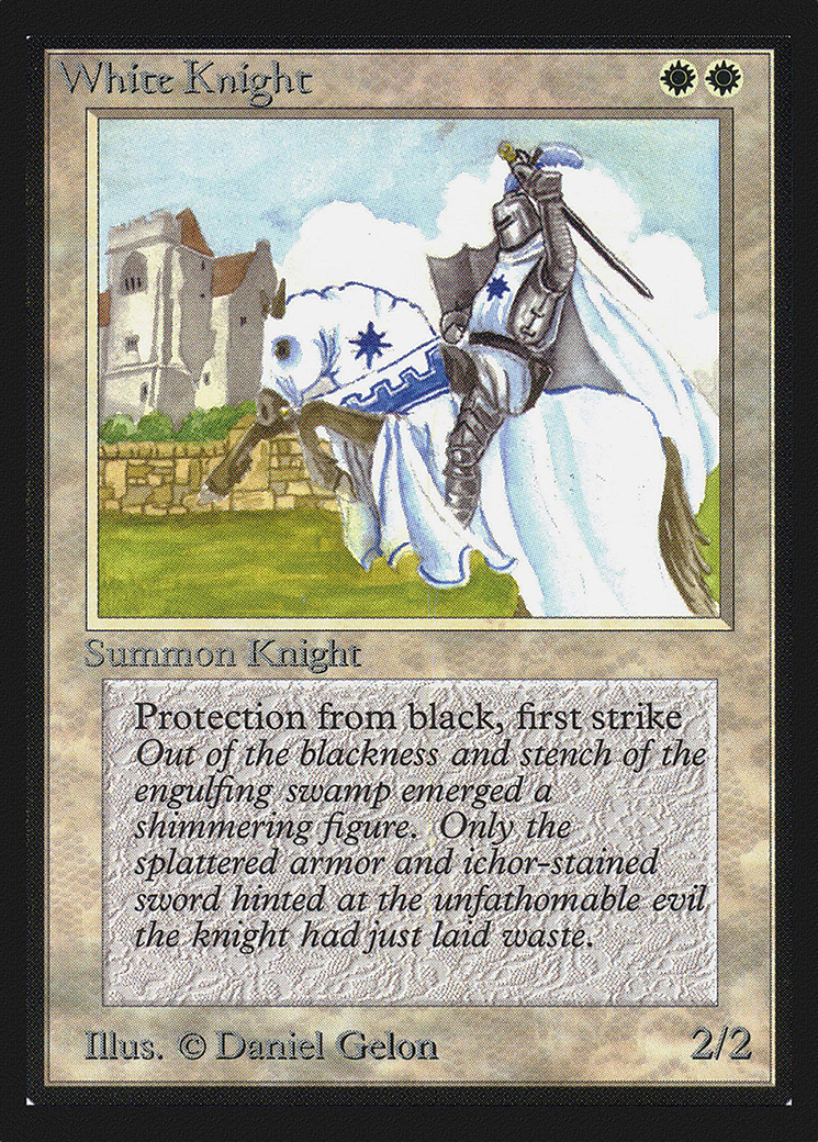 {C} White Knight [CollectorsÃ¢Â€Â™ Edition][GB CED 044]