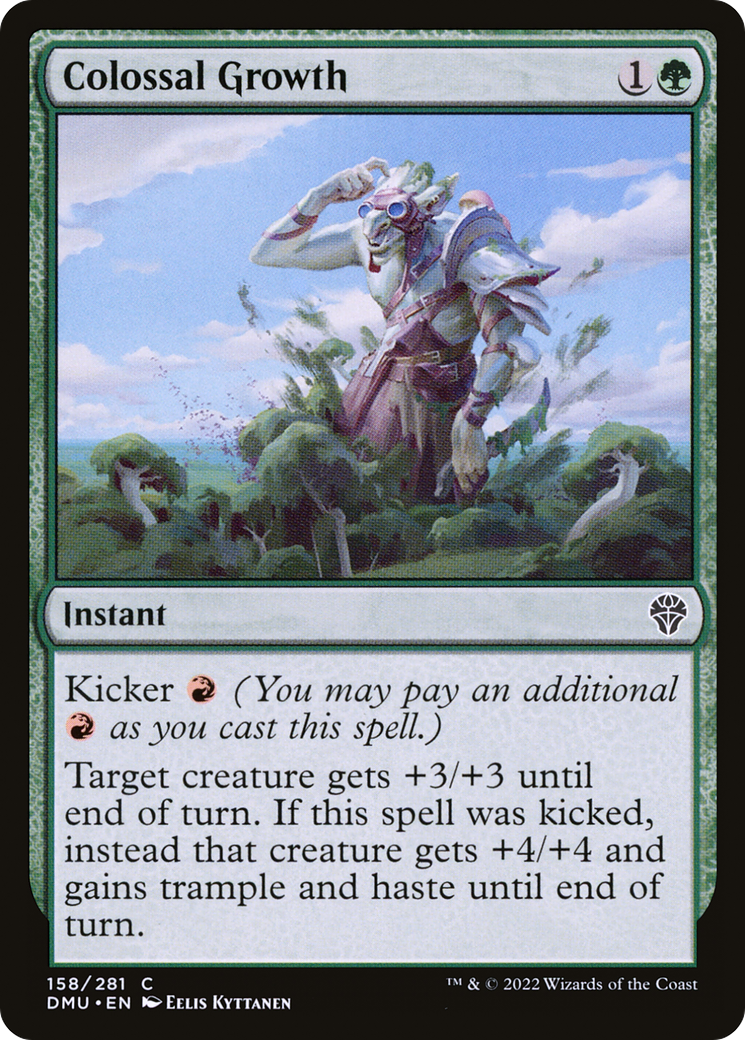 {C} Colossal Growth [Dominaria United][DMU 158]