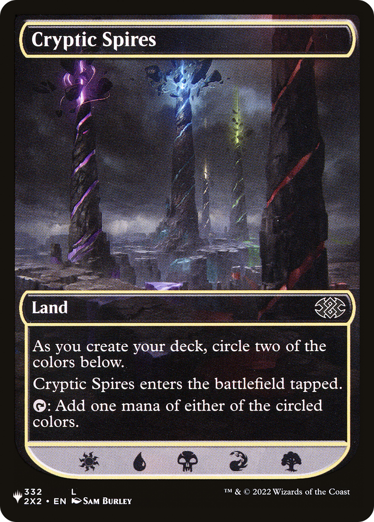 Cryptic Spires [LIST 332/024]
