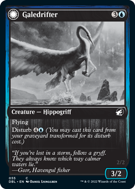 {C} Galedrifter // Waildrifter [Innistrad: Double Feature][DBL 055]