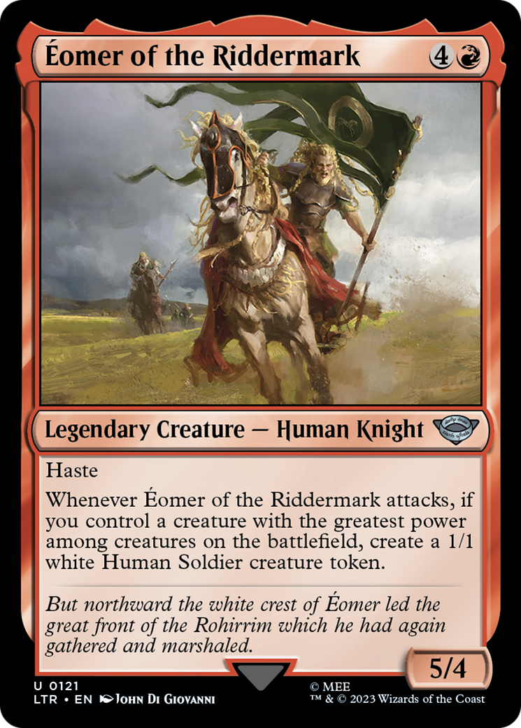 {C} Eomer of the Riddermark [The Lord of the Rings: Tales of Middle-Earth][LTR 121]