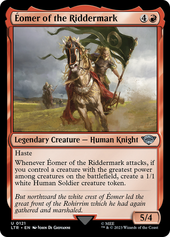 {C} Eomer of the Riddermark [The Lord of the Rings: Tales of Middle-Earth][LTR 121]
