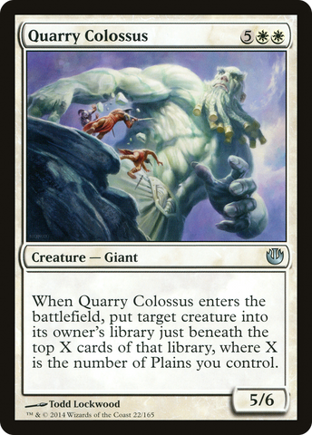 {C} Quarry Colossus [Journey into Nyx][JOU 022]