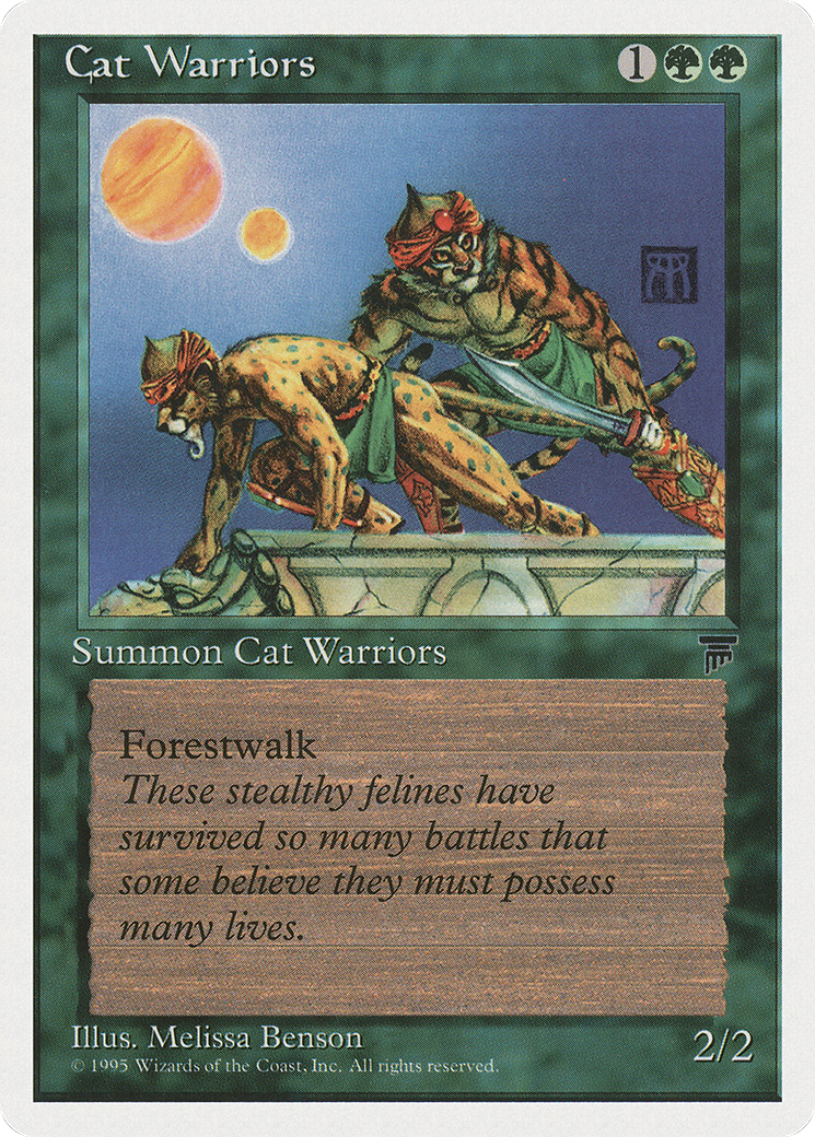 {C} Cat Warriors [Chronicles][CHR 058]