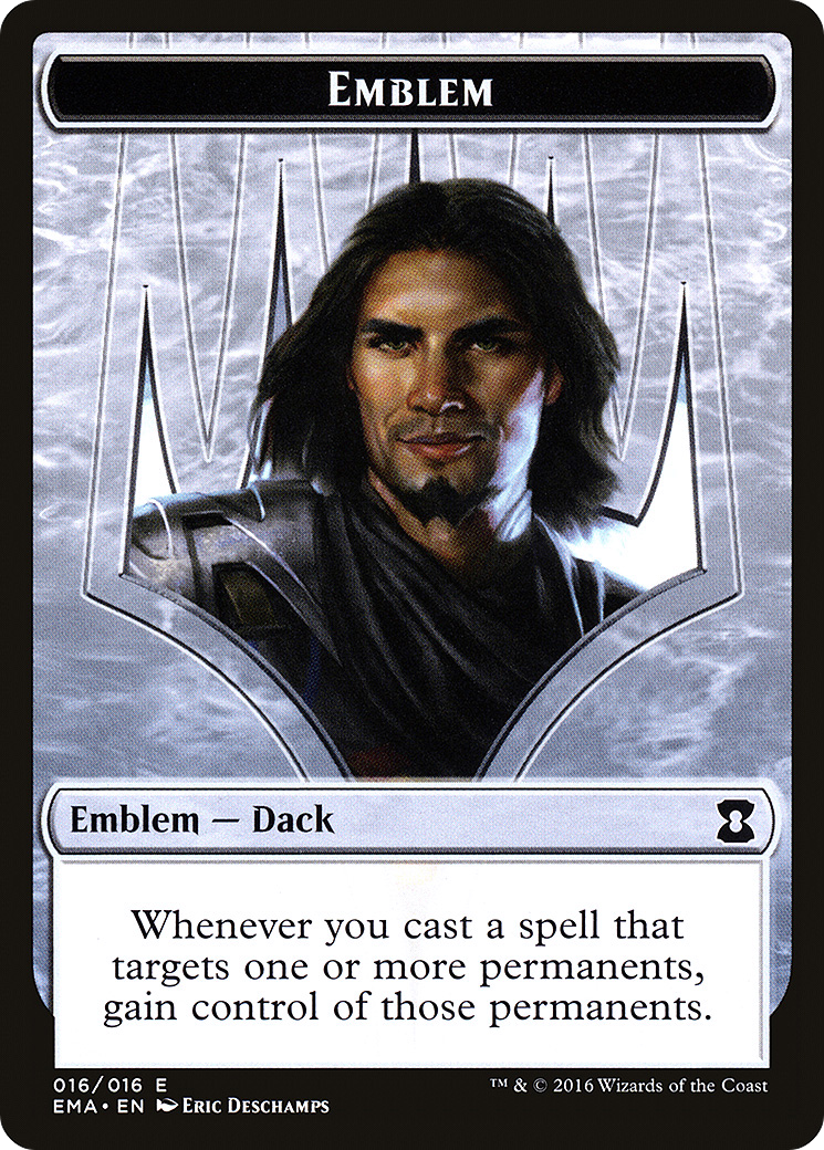 {T} Dack Fayden Emblem [Eternal Masters Tokens][TEMA 016]